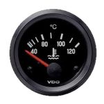 VDO 120°C Temperature Gauge - 24VDC