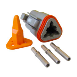 3-Way DT Male Connector Kit