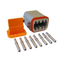 8-Way DT Male Connector Kit