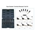 Steel extraction tool kit to release Deutsch terminals - 7 piece