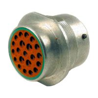 Deutsch HD34-24 Deutsch Connector complete with pins, panel nut and washer