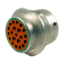 Deutsch HD34-24 Deutsch Connector complete with pins, panel nut and washer
